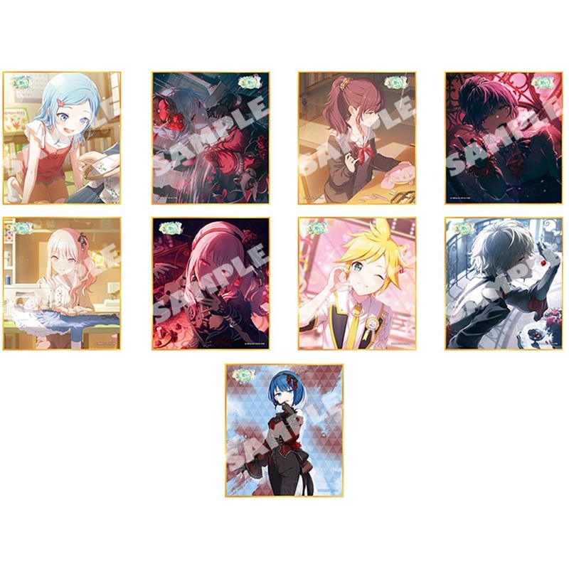 プロセカ　ミニ色紙　まとめ売り ✨2026/02/28 発売✨／ 「#プロセカ」ミニ色紙コレクション 第55弾