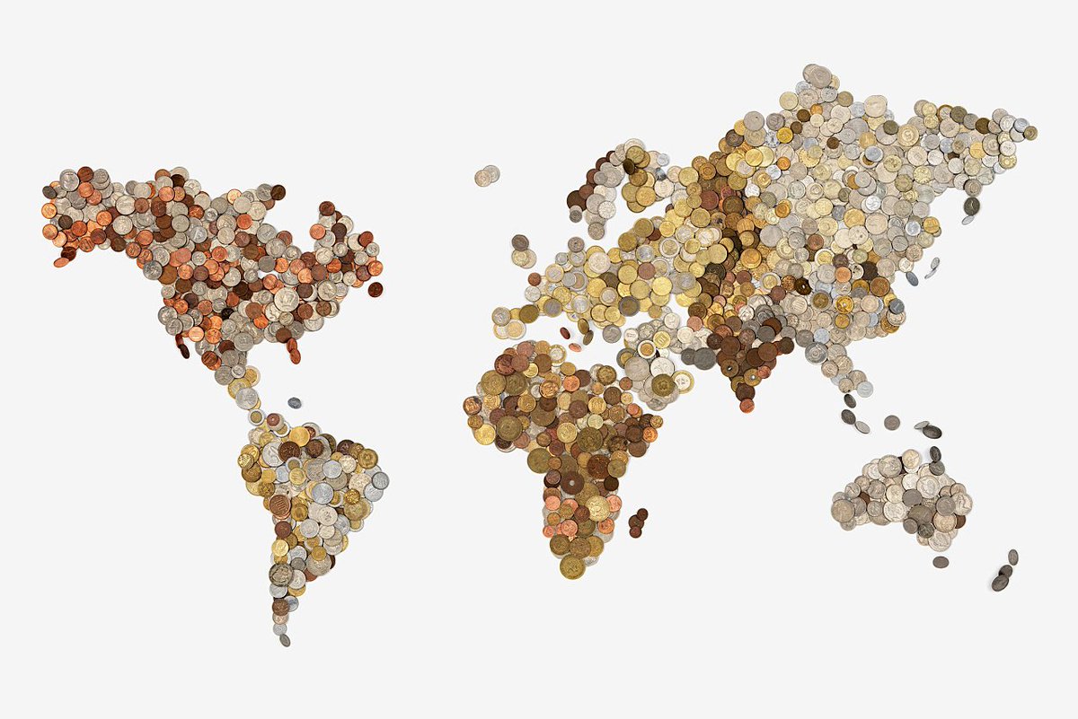 Making cents of the world. A map made from local coinage