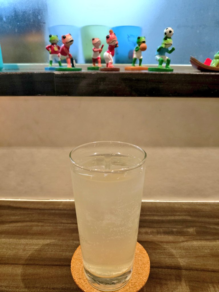 温泉入った後のレサワ最高🍻✨