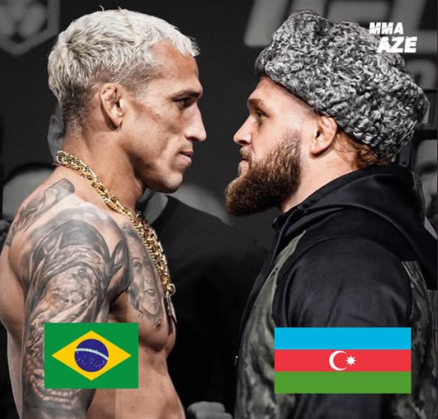 KirmiziKoseMMA's tweet photo. 🇦🇿 Rafael Fiziev, yarın sabah Ruffy'i yenmesi halinde Charles Oliveira ile dövüşmek istediğini açıkladı. https://t.co/dSR2vtONXL
