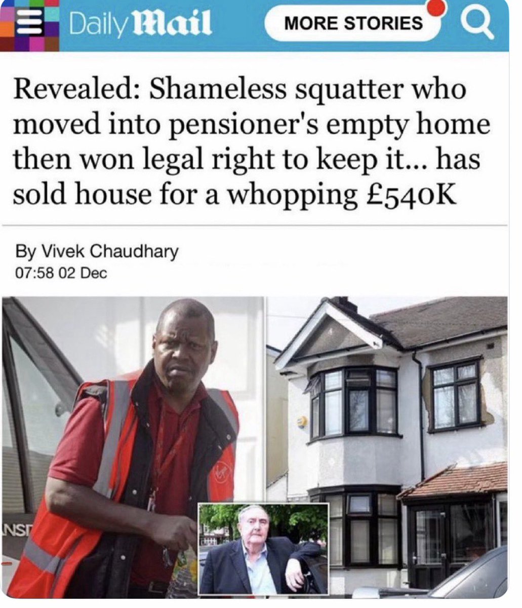 This is utter insanity

You can literally take someone’s home, play the system, &amp; walk away £540k richer 

The UK is finished. Absolute madness