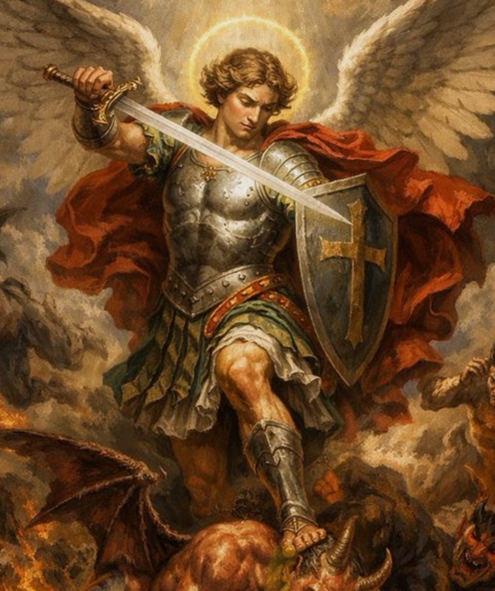 St. Michael the Archangel, defend us in battle!
