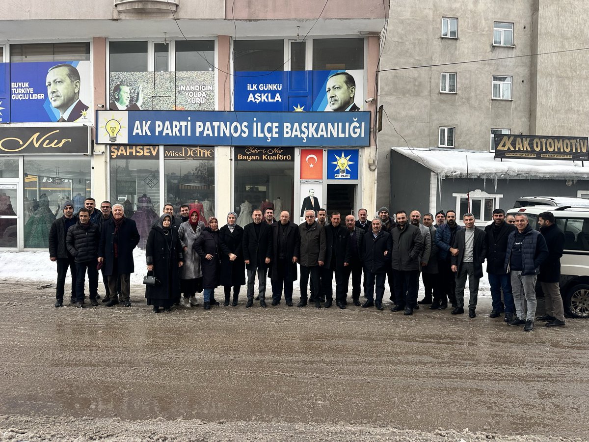 Akpartipatnos04's tweet photo. 📍 AK Parti Patnos İlçe Başkanlığı

İlçe Danışma Meclisi Toplantımızı, teşkilatımızın tüm kademelerinin katılımıyla gerçekleştirdik. Toplantımızın teşkilatımız adına hayırlı olmasını temenni ediyor, katılım sağlayan tüm teşkilat mensuplarımıza teşekkür ediyorum. https://t.co/SK9nZ54eYR