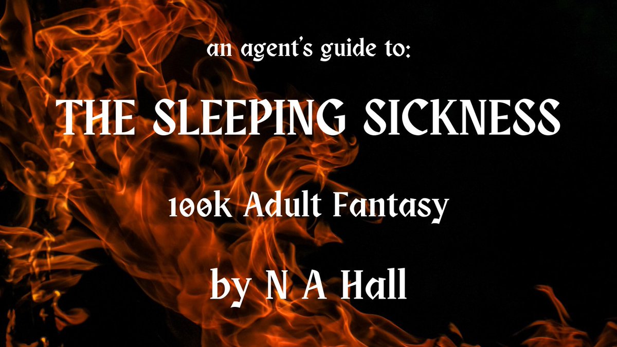 N_A_Hall's tweet photo. The Sleeping Sickness was an arcane stain upon their world. A calamity without equal. A threat beyond hope. 

N A Hall is Querying: The Sleeping Sickness

#QuestPit #Q #OS #A #F #fantasy #query #onsubmission https://t.co/AUplCT73d1