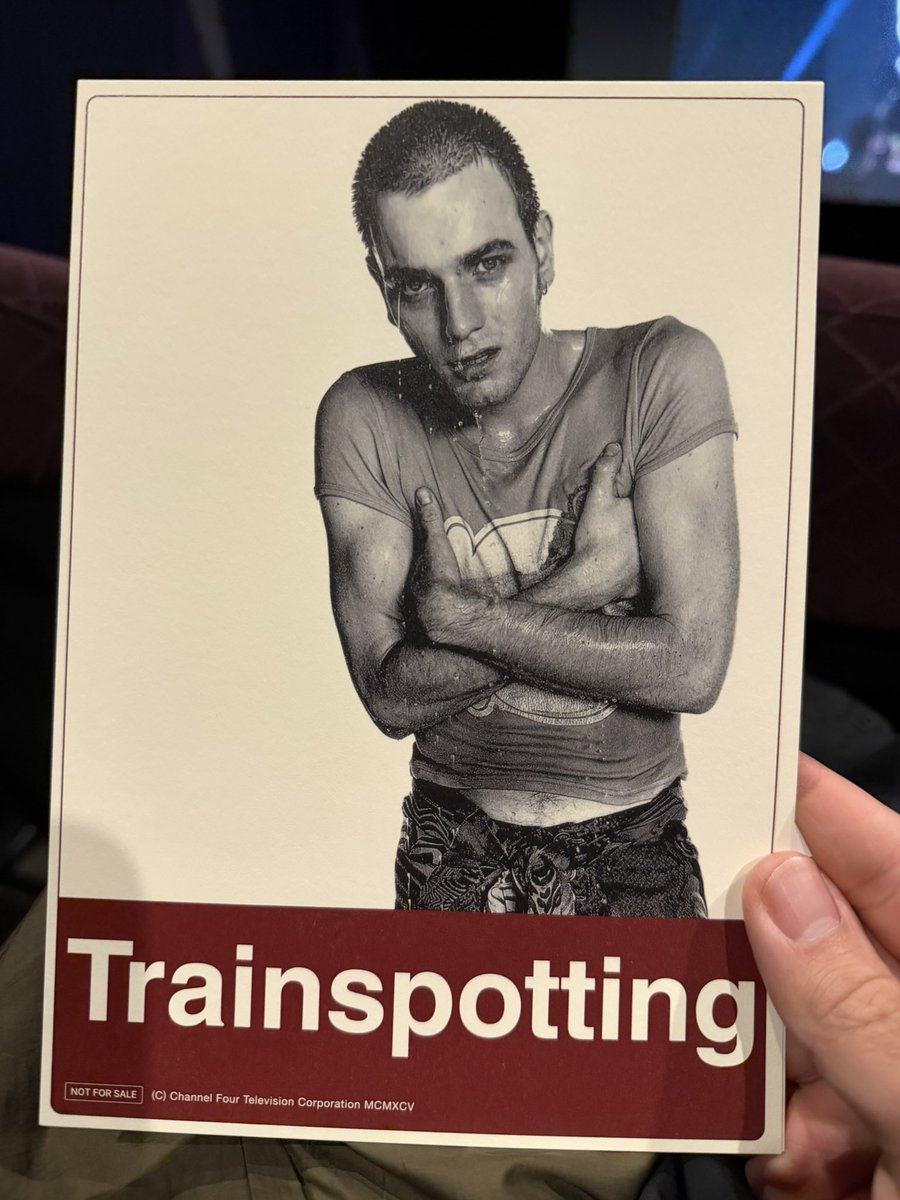 Watched Trainspotting for the first time. They're currently
