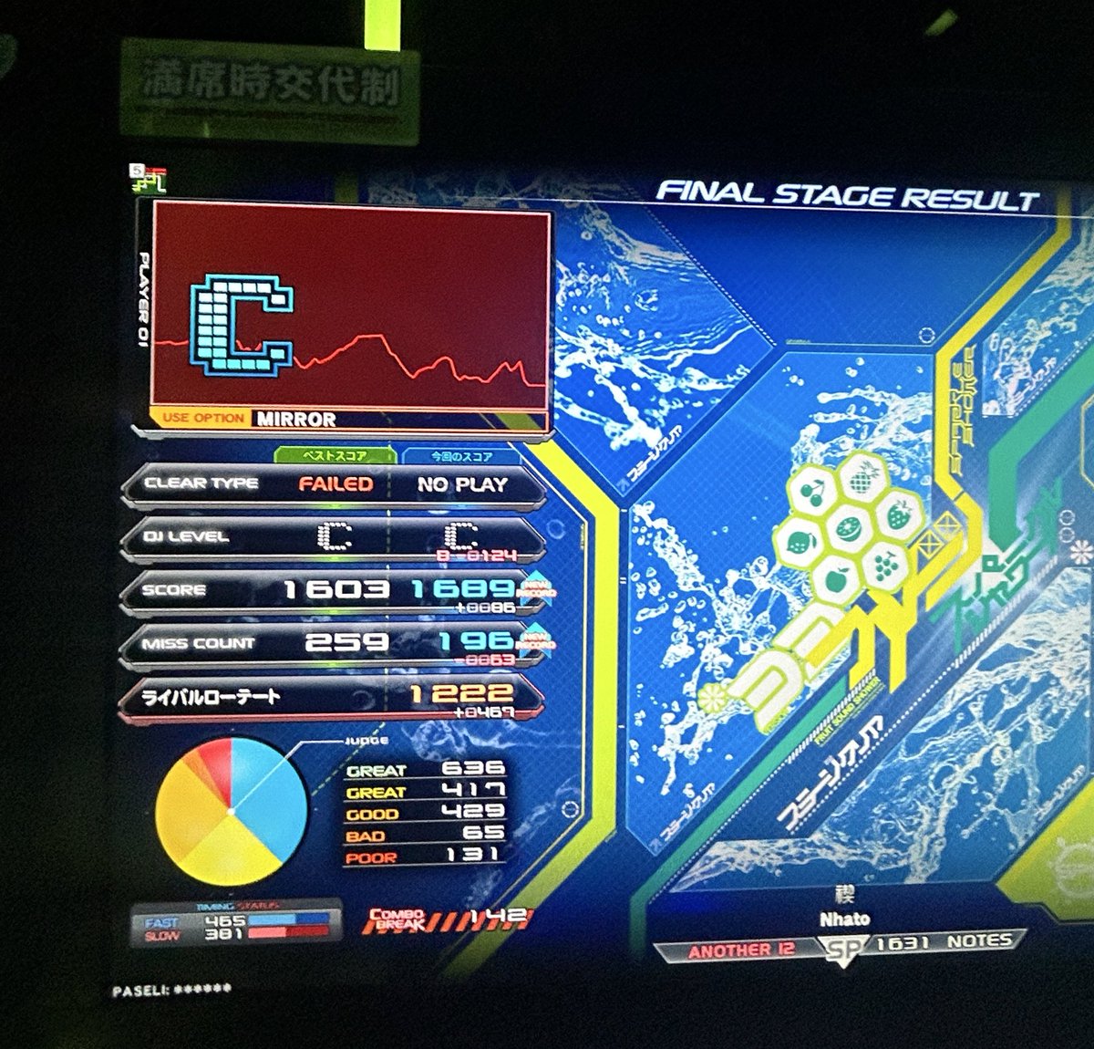 Valphalk2's tweet photo. レベル11〜12の譜面の難しさに悩まされたけどそれでもこのゲームやり続けて本当に正解でした
赤段位初取得
#IIDX https://t.co/77MfxbXxWI
