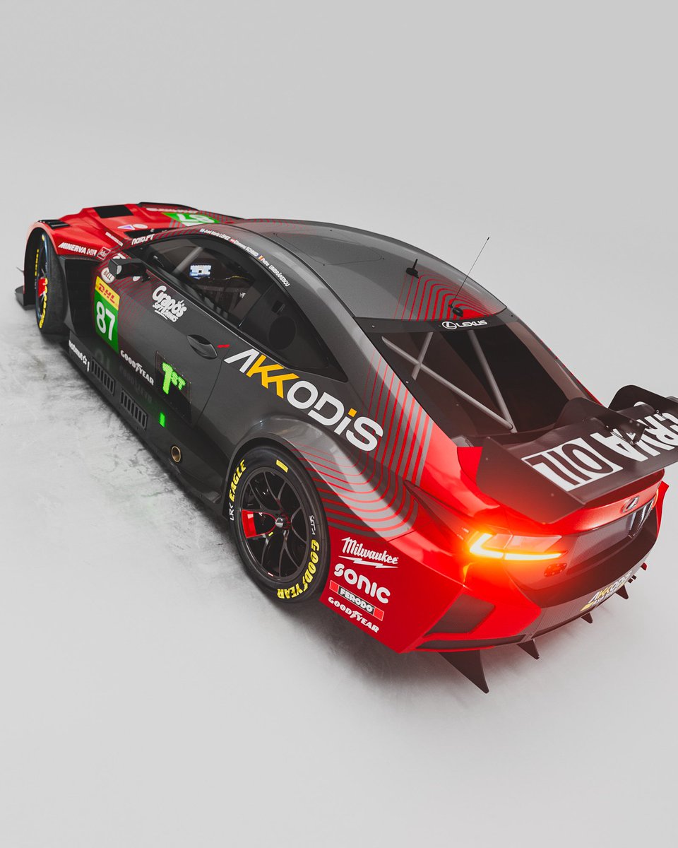 Same ambition. New design. One goal. This is our new #87 Lexus RC