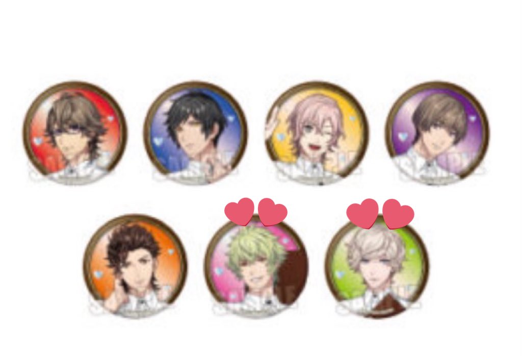 買取)うたプリ スイパラ ライエモ 缶バッジ 求▷大和、シオン 譲▷定価