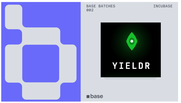 We're excited to share that <a href="/yieldrdotorg/">yieldr</a> is participating in Incubase as part of <a href="/base/">Base</a> Batches 002 🔵

Yieldr is a decentralized asset management platform where AI agents help investors discover and invest with top traders — while helping traders raise &amp; manage capital like