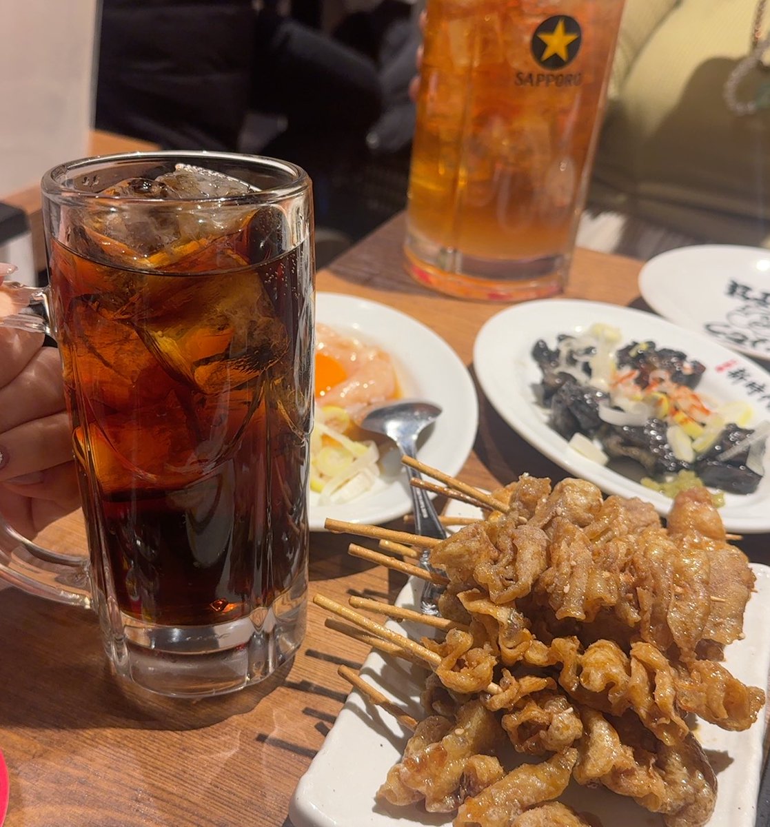 天丼たかお、めちゃくちゃ美味でした！
新時代で焼き鳥三昧にビアードパパも食べて大満足帰宅