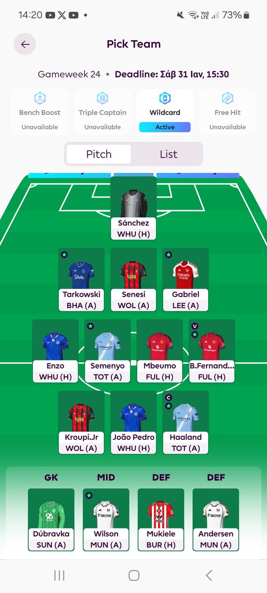 DimitrisPavlou4's tweet photo. @thefplbois How can i change the defence? 0.2M itb and on a wc https://t.co/yHgzr1EY2I