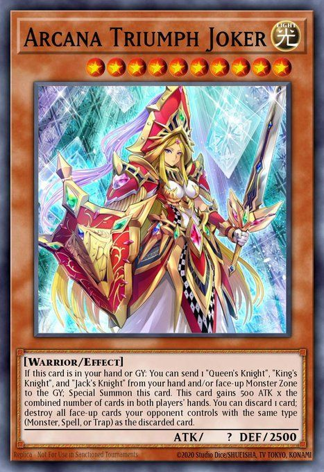 AWildCTurtle's tweet photo. Day 154 of asking @YuGiOh_TCG for more Face-Card Knight support https://t.co/zvyPqOYQ5z
