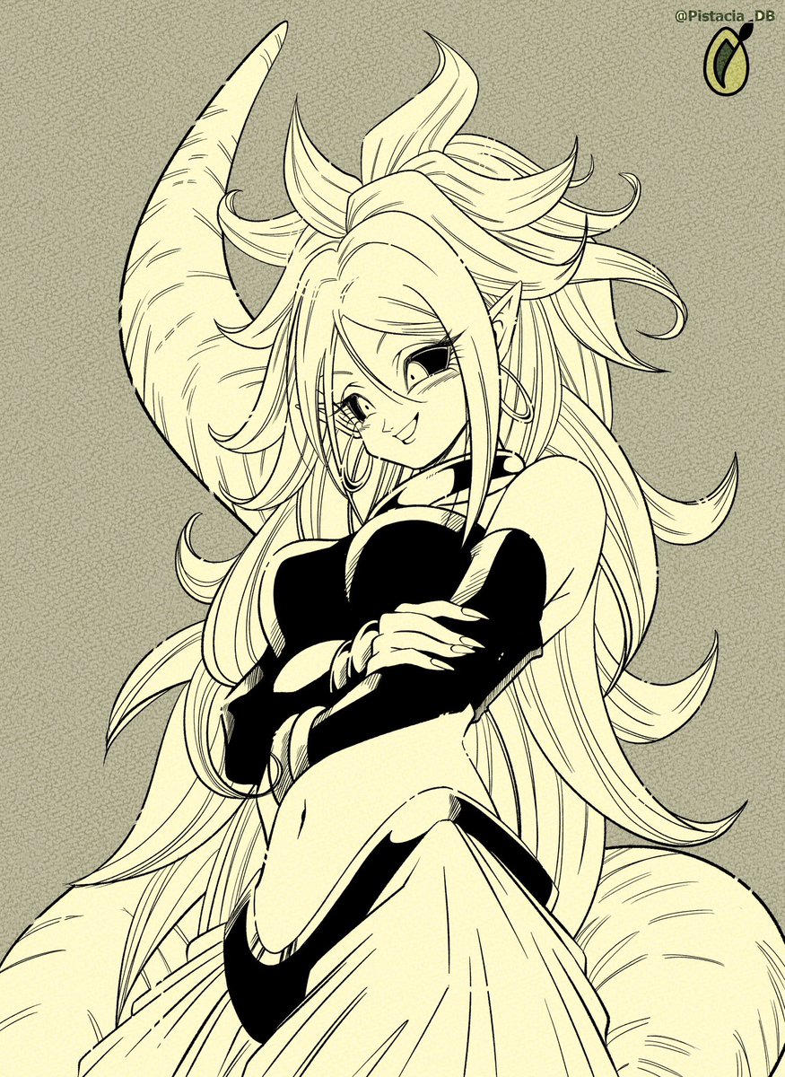 Android 21 🖤 #Android21 #DragonBall #DBfanart