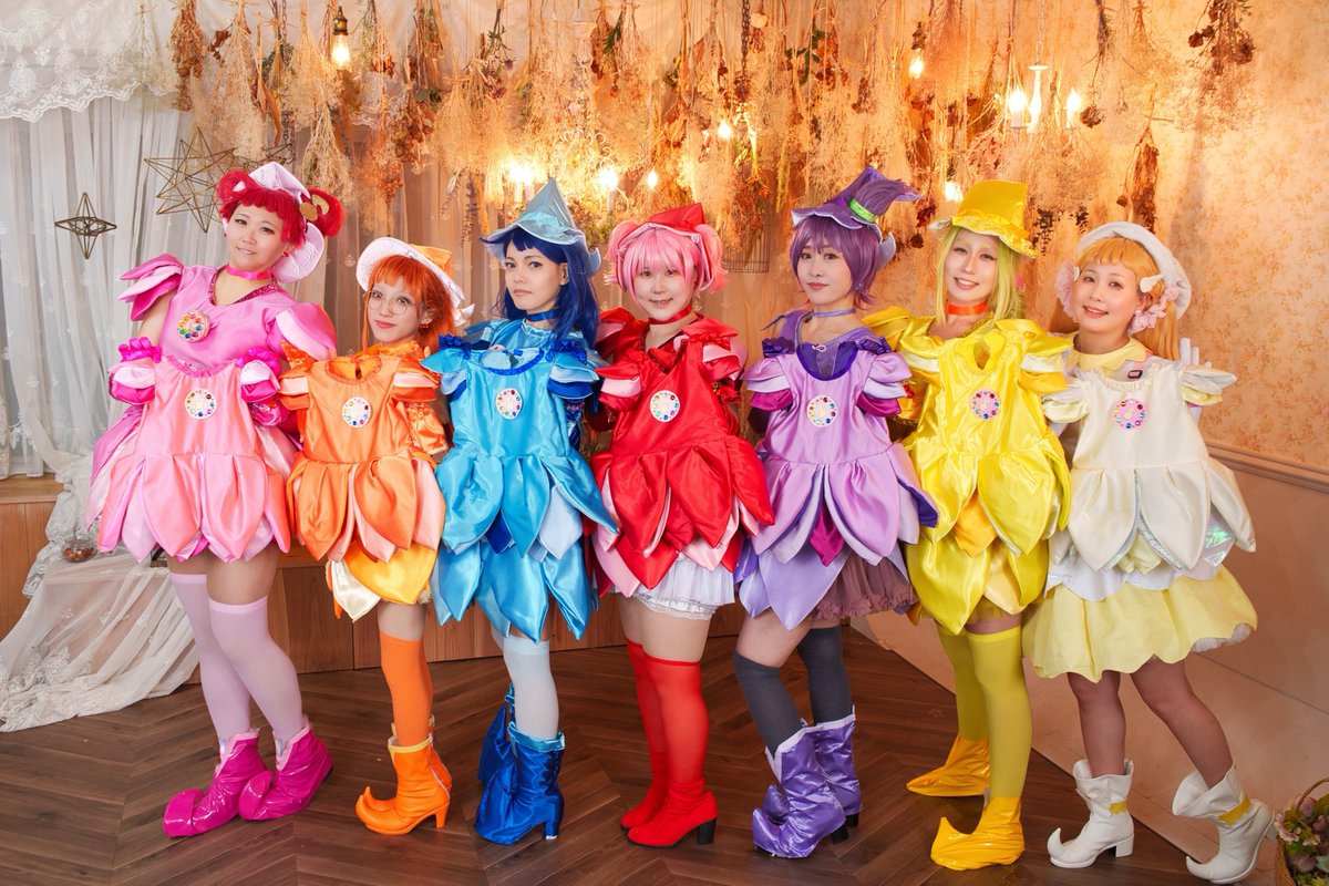 莉音ッ!全プリキュアLIVE両日🩷💛 tweet media