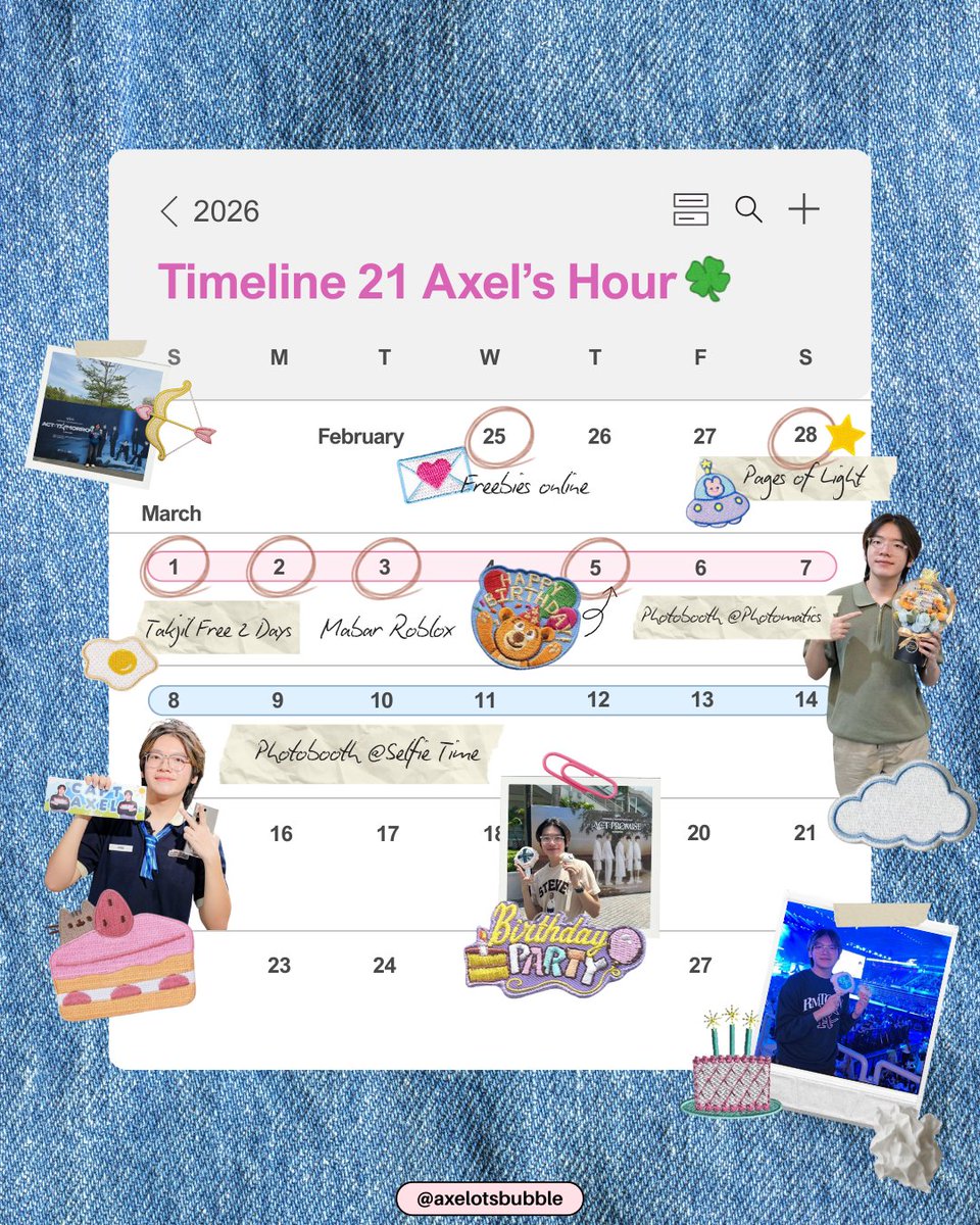 AXEL BUBBLE☀️💬 tweet media