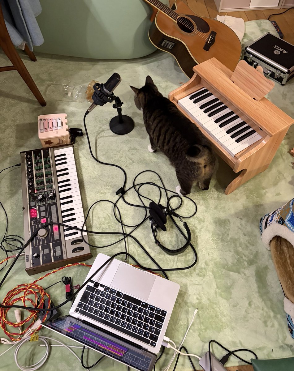 今年はなんとなくだらだら制作しないけど閃いた時はとことんやるを信念にやっております。