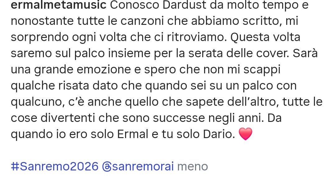 Ermal su IG ❤️🔥