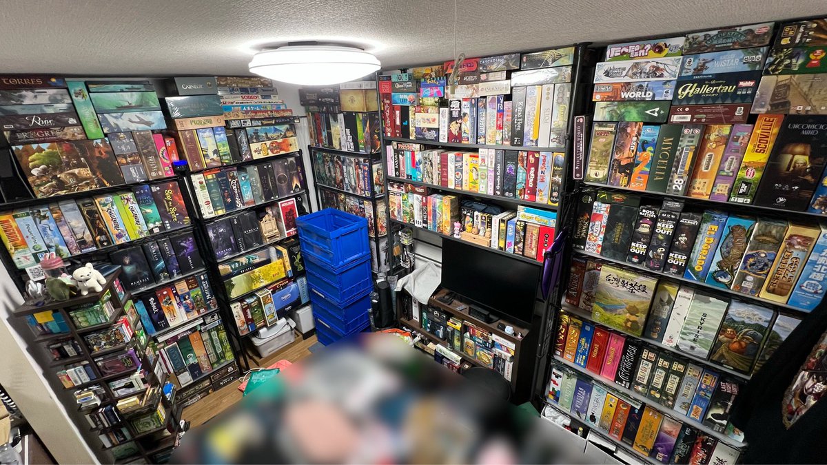 故人の夢を引き継ぎ、ボードゲームの貯蔵量が1000近くなりました🎁