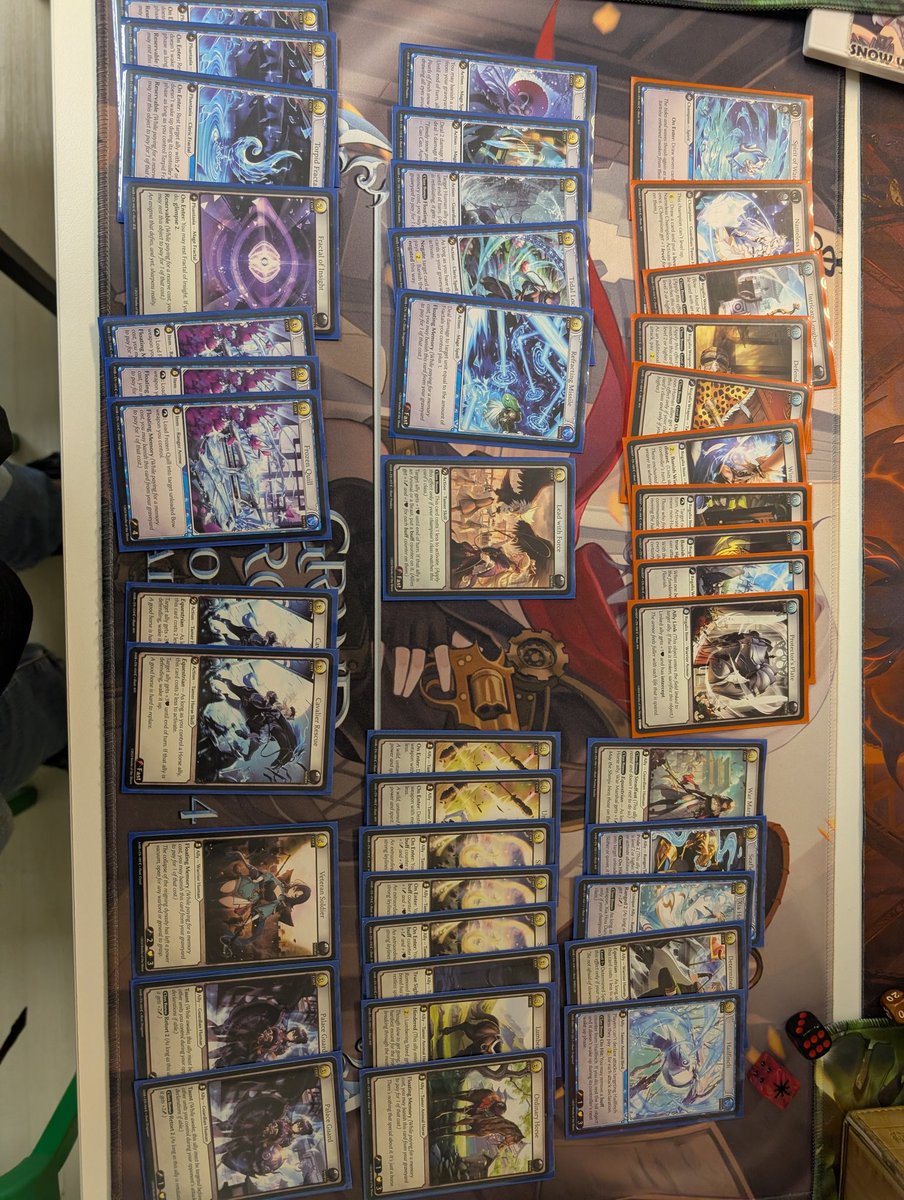 Cracking packs and playing draft with the bois at <a href="/CapybaraCardsSG/">Capybara Cards</a> 

Went 3-0 with the Equestrian deck!

Wild draft event there was someone with 4 razorgales and <a href="/xferous/">Ragna Lee</a> terrorizing with 4 tidestone bovines.