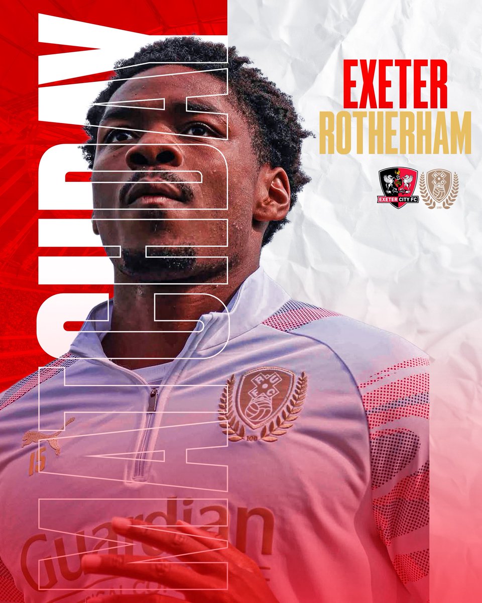 Matchday in Devon in another must-win game. 

#RUFC | #ForeverRUFC 

🎨 <a href="/rufc_kian/">kian</a>