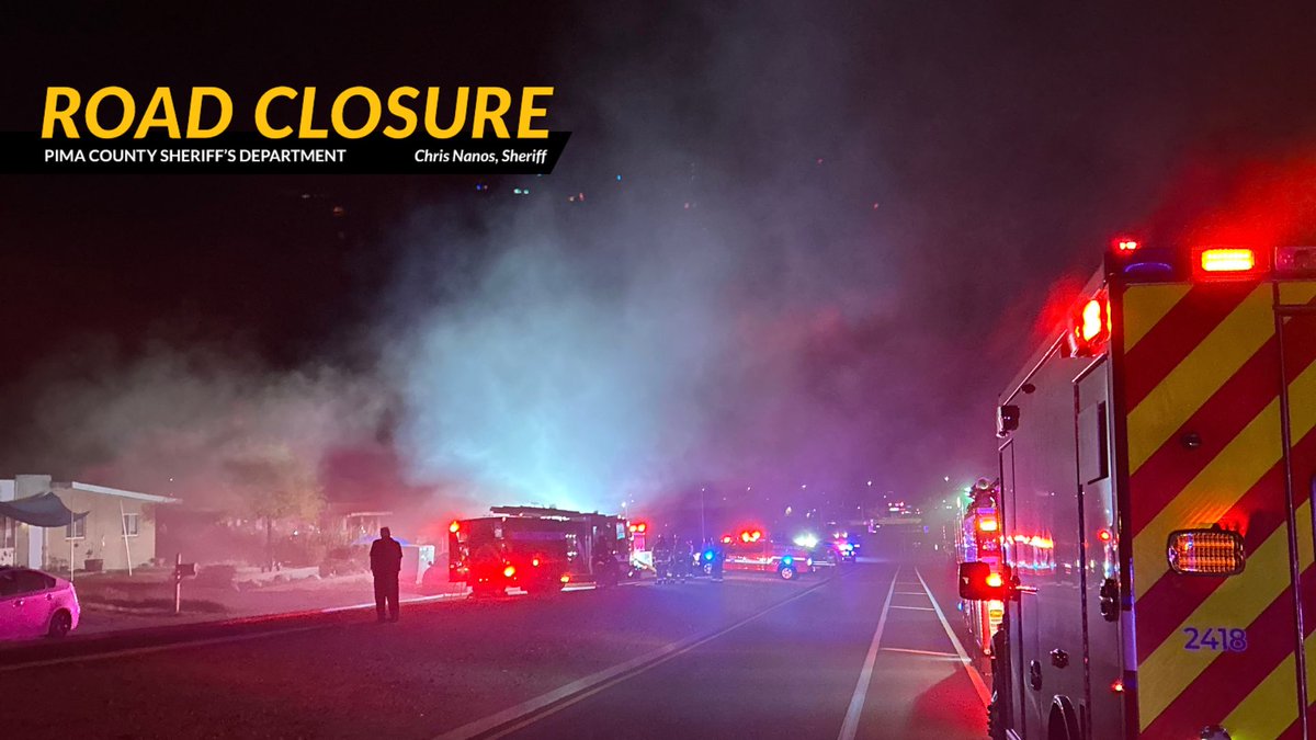 PimaSheriff's tweet photo. ROAD CLOSURE: N OLDFATHER DR

Roadway is closed in both directions on N Oldfather Dr. from W Mars St. to W Massingale Rd. Deputies are on scene of a structure fire. NWFD also responding. Please avoid the area. https://t.co/KR80oRFV7m