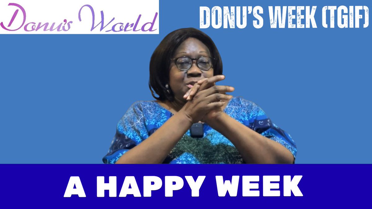 DONUKOGBARA's tweet photo. A HAPPY WEEK
https://t.co/ZsaL0juGXb
This week, I tell you about a wedding, a dinner, and a political triumph.
#AHappyWeek #GoodNewsOnly #CelebrationWeek #WeddingVibes #DinnerMoments #PoliticalTriumph #PoliticalWin #JoyfulMoments #LifeUpdates #NigeriaNow #PositiveEnergy https://t.co/xtrc5ESfiz
