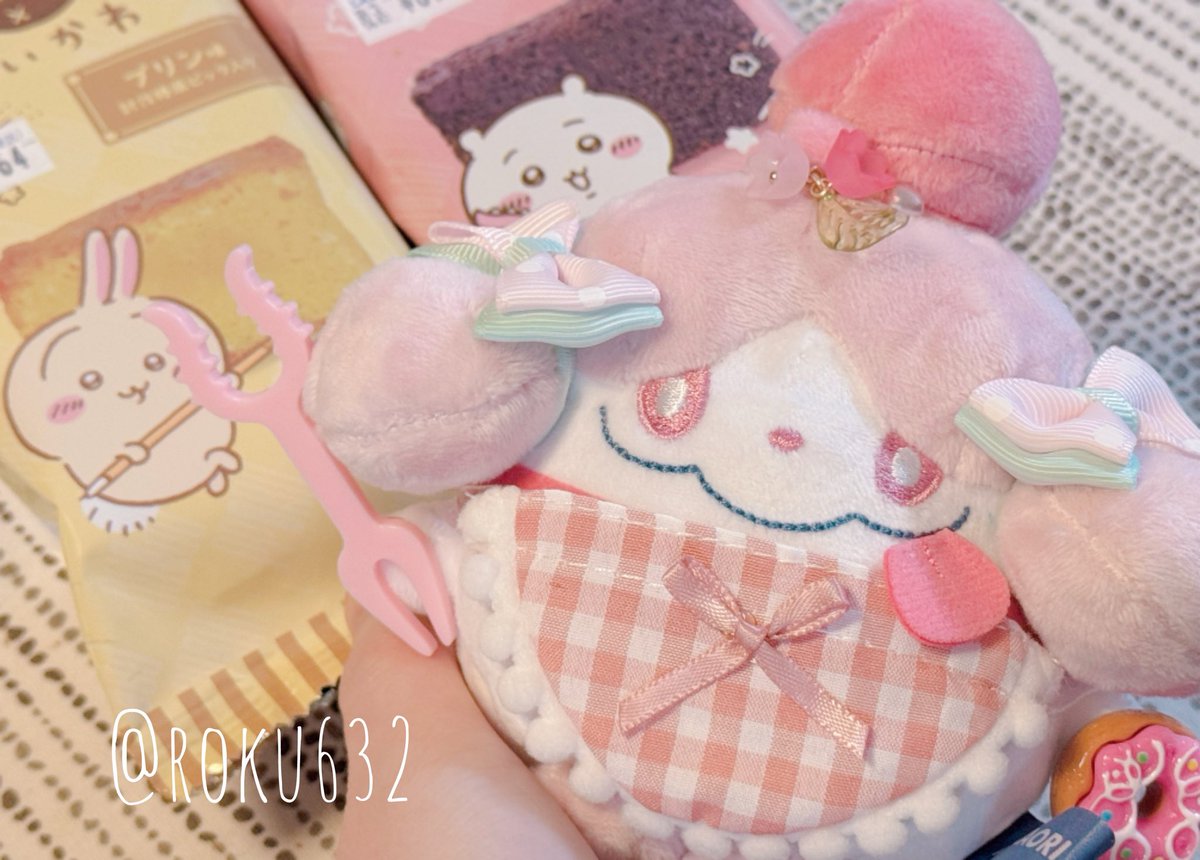 ちいかわポロショコラのさすまたピック
サイズ感かわいい☺️
#ポケぬい