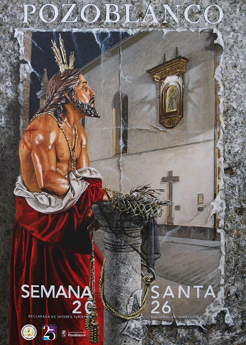 Cartel de la Semana Santa de #Pozoblanco 2026 obra de Juan José Fernández. <a href="/AytoPozoblanco/">Ayto. Pozoblanco</a> <a href="/ccyhhpozoblanco/">CCyHH de Pozoblanco</a>