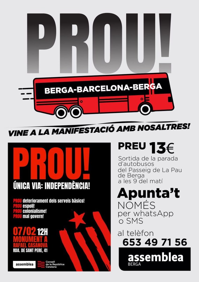 ANC_Berga's tweet photo. Prou! https://t.co/1PRtrPBvK3