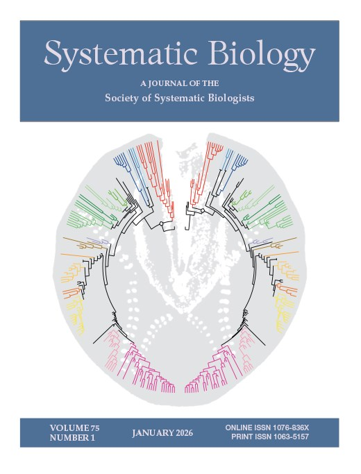 MPCMevol's tweet image. 75th anniversary of Systematic Biology with a lot of interesting tools e.g.:

torchtree: Flexible Phylogenetic Model Development and Inference Using PyTorch 

PhyloFusion—Fast and Easy Fusion of Rooted Phylogenetic Trees into Rooted Phylogenetic Networks

academic.oup.com/sysbio/issue