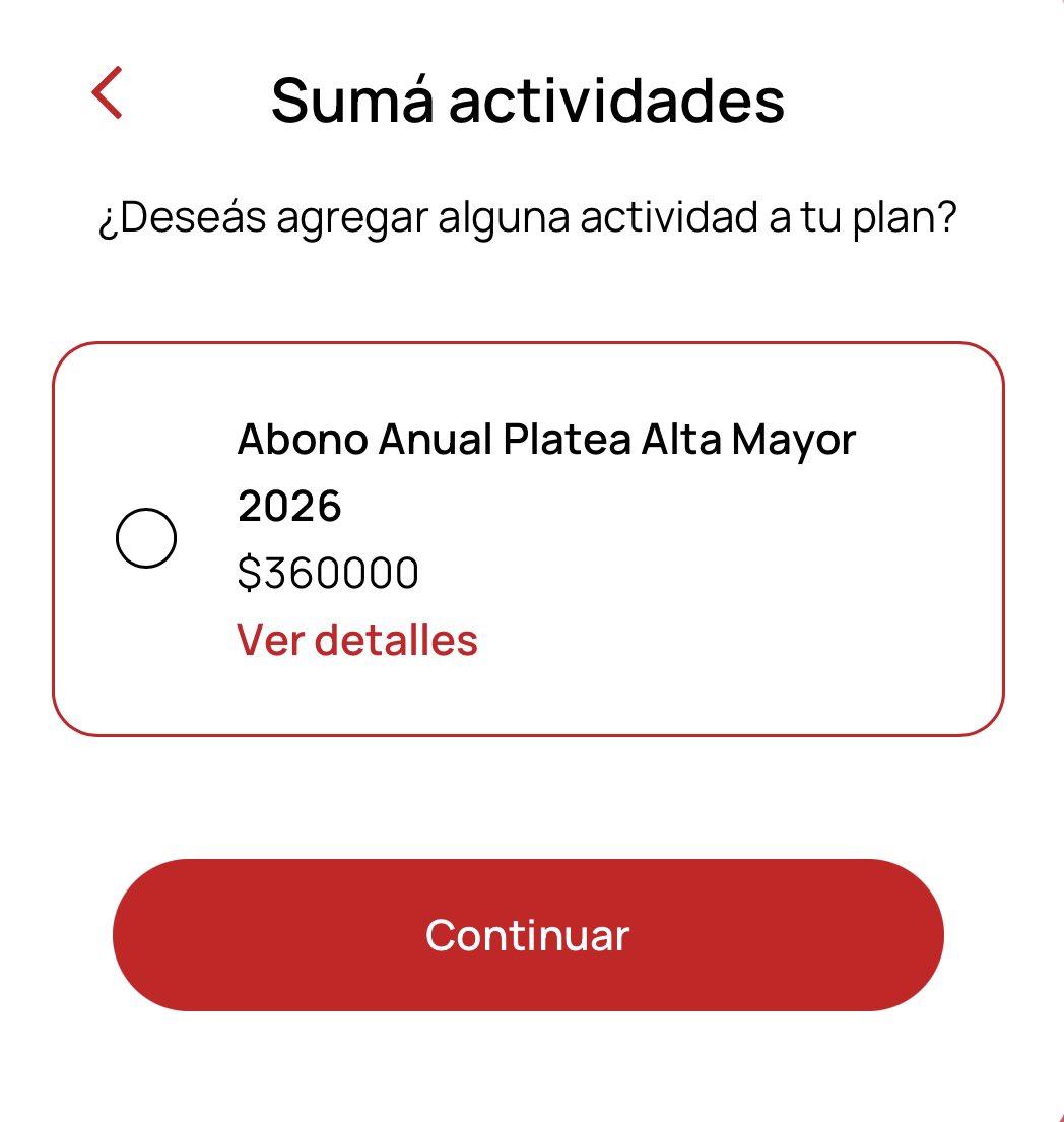 Excelente como siempre la comunicación en <a href="/ChacaOficial/">Chacarita Juniors</a>. Si no entras a la aplicación, ni te enteras que sacaron los abonos para este año.