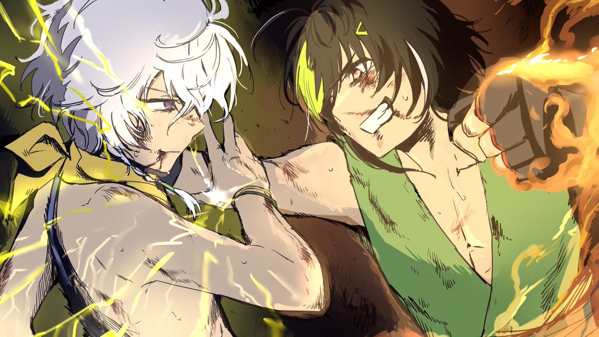 take_one4's tweet photo. 🥷vs💡
#叢雲掲示板 #絵ライぞ伊波 https://t.co/RzV7IZGAGT