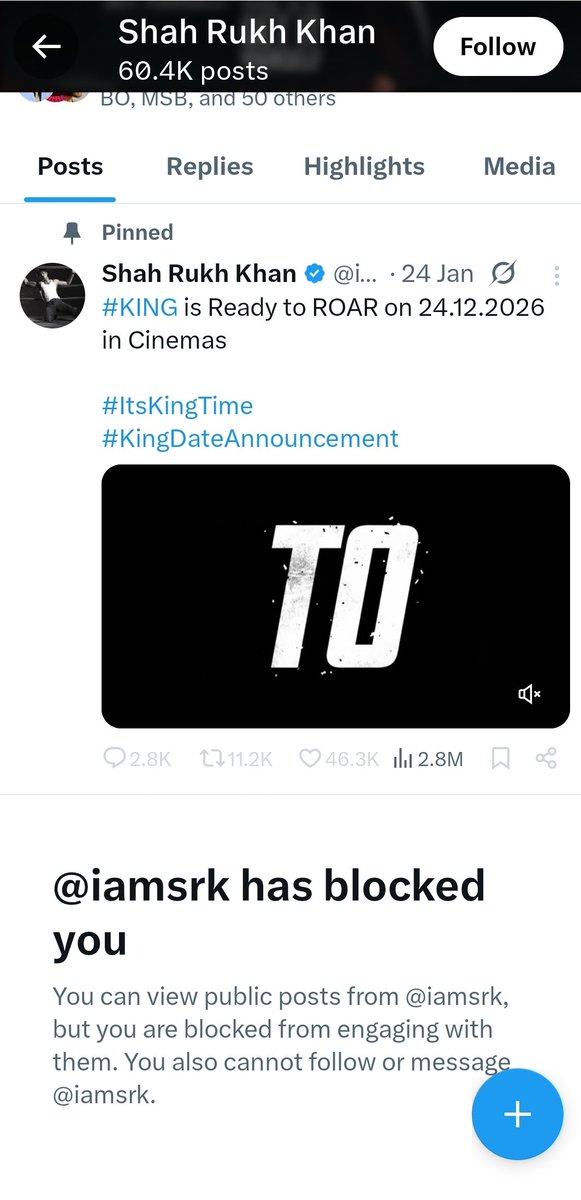 ShahRukh R@ndi fans should keep quiet tbh