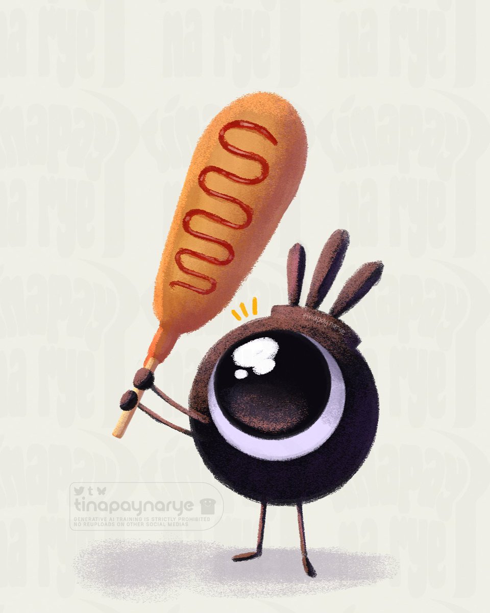 Just wanted to give a corndog to a Patapon