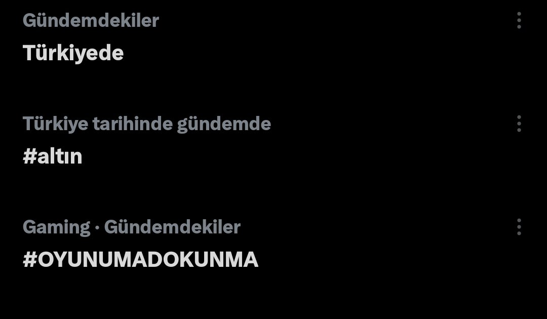 Altınla yarışıyoruz 
#OYUNUMADOKUNMA