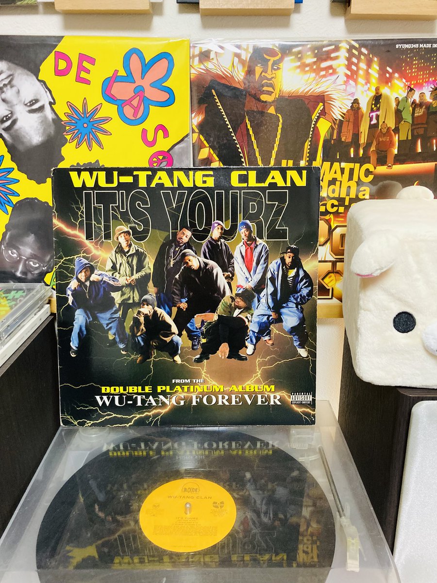 WU-TANG CLAN「IT'S YOURZ」レコード。「C.R.E.A.M.」しか持ってなかっ