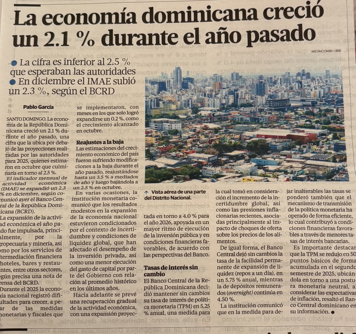 Bajo crecimiento + alta inflación = PENURIAS Y CALAMIDADES. Eso vivimos en el actual gobierno. Versus