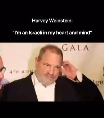 Adamemedia's tweet photo. The Epstein files reveal that Jeffery Epstein and Harvey Weinstein raped children together. 

Both of them were Israel-first Jewish Zionists. 

If they were Muslim this would be the headline. But they’re not so it’s just a coincidence https://t.co/A0yVS2qcwb