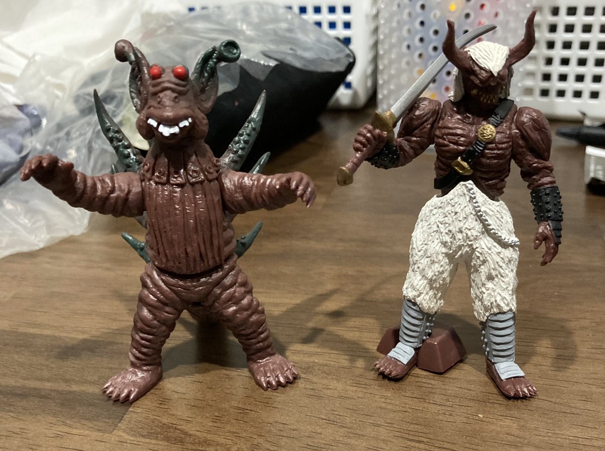 今日HGウルトラマンの最新作があったので、引いてみたら欲しかった2体