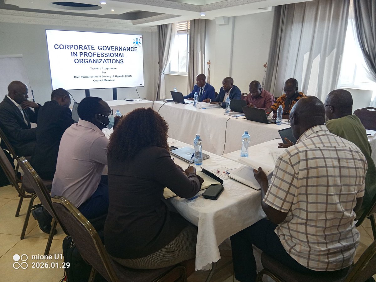 Pharmaceutical Society of Uganda tweet media