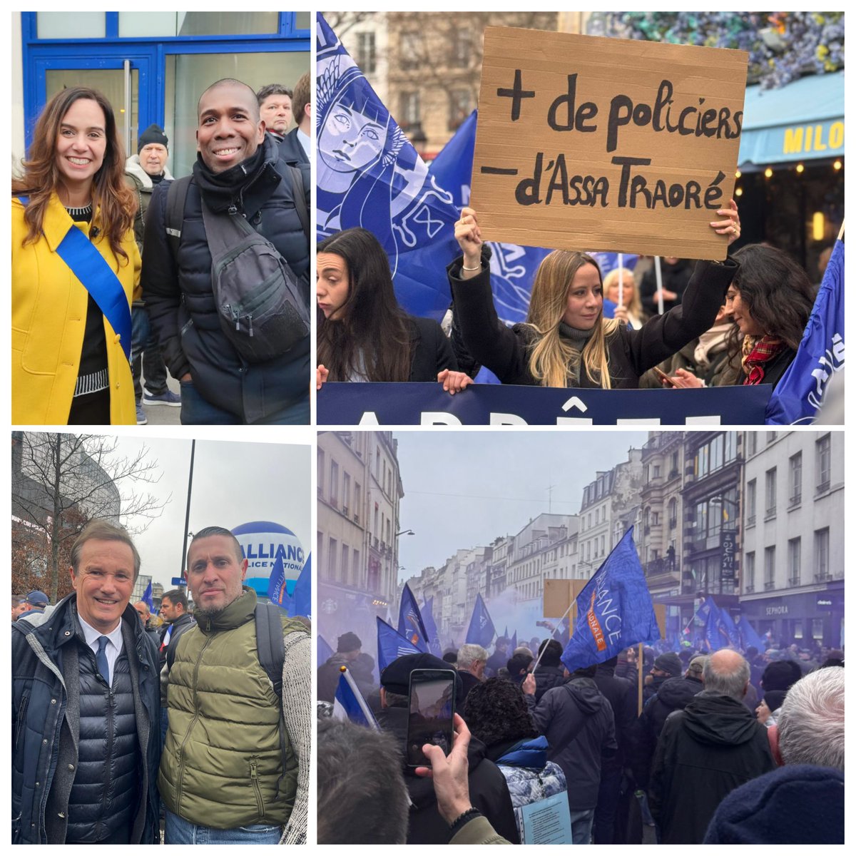 À #Bastille, collègues et citoyens unis.
Face au mépris, au manque de moyens et à l’abandon politique, nous restons debout.
👊🏻🇫🇷👮🏼‍♂️👮🏻‍♀️ #31janvier