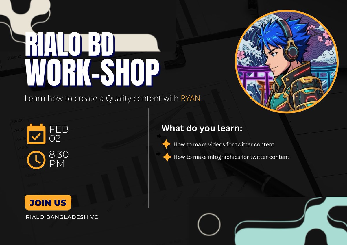Rialo Bangladesh Workshop Announcement

This time, we’re bringing you something special. Rialo BD is hosting a hands-on workshop where you’ll learn:

• How to create engaging videos for Rialo
• How to design impactful infographics for Rialo

This is your chance to learn