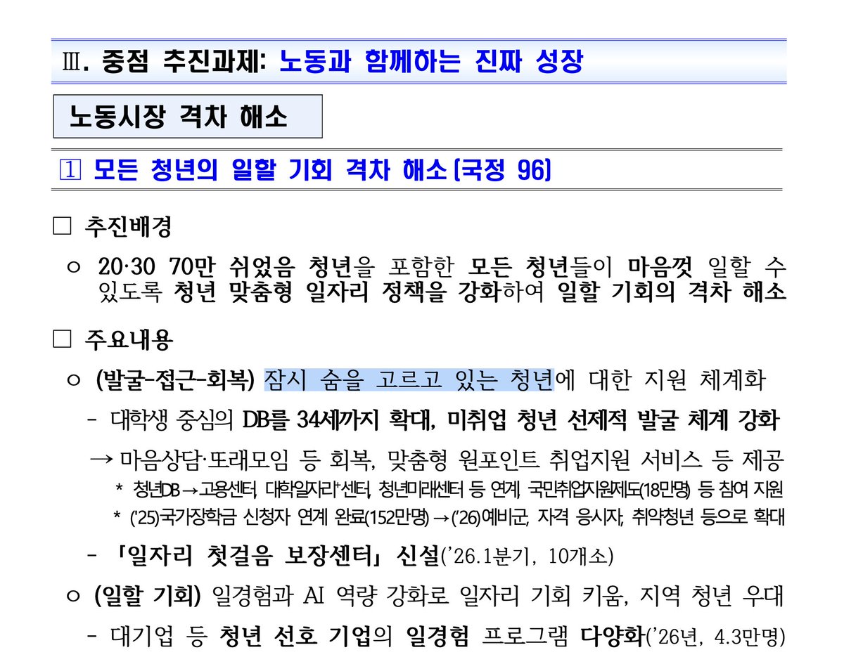 정부가 미취업 청년을 '잠시 숨을 고르고 있는 청년'으로 용어 바꾼 거 알고 계셨음?

일도 구직활동도 하지 않은 청년을 '쉬었음 청년'으로 부르다가 바꾼게 '잠시 숨을 고르고 있는 청년', '준비 중 청년'이 된거라는데 쓸데없이 뭔 짓을 하는거냐....