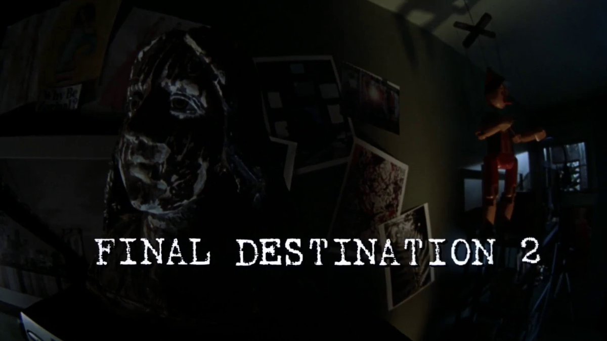 KI11ERKLOWNS's tweet photo. final destination 2 was released on this day in 2003 https://t.co/CwBeE6CVVj