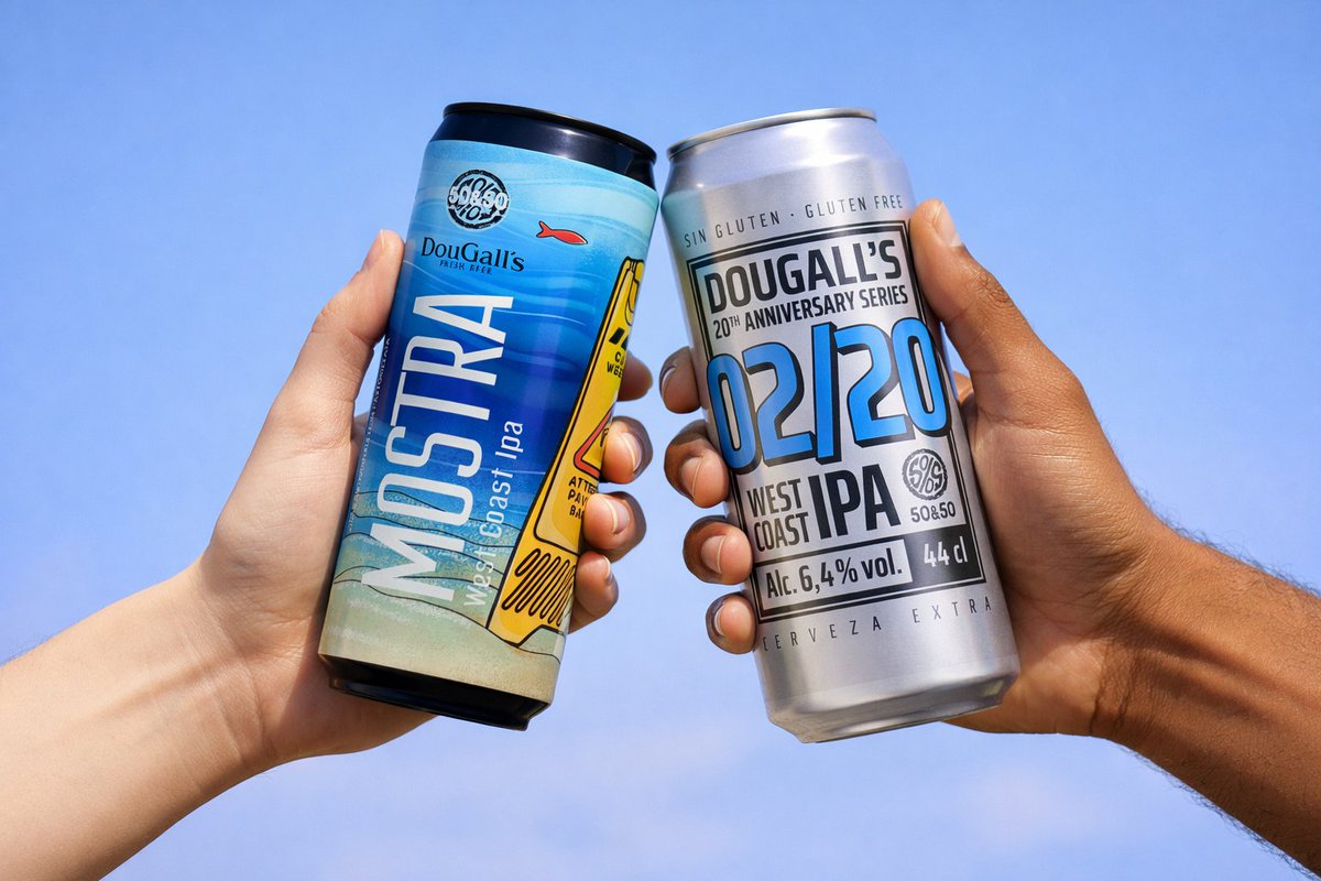 Da #BarcelonaBeerChallenge nasce una doppia collaborazione che unisce Liérganes e Varese 🍺 MOSTRA (50&amp;50 Birrificio di Varese) e 02/20 (Dougall's Cerveza) raccontano cosa succede quando partecipare a un concorso diventa progetto: pintamedicea.com/birra/2026/col…