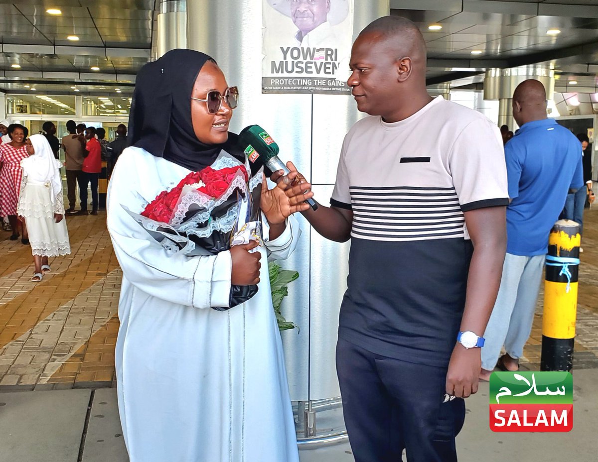 SalamTvUG's tweet photo. #Firdaws Hajj & Umrah Services pilgrims are back returning from their January Umrah journey 2026.
#SalamRoadToMakkah #SalamUpdates https://t.co/5BtPsIJsgF