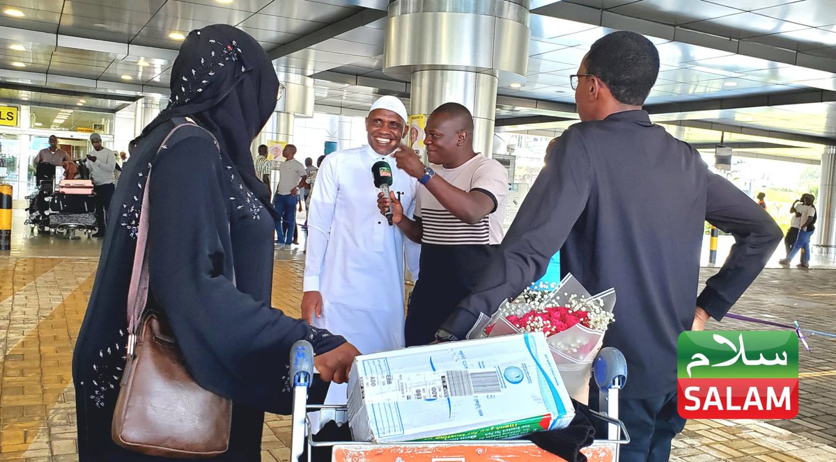 SalamTvUG's tweet photo. #Firdaws Hajj & Umrah Services pilgrims are back returning from their January Umrah journey 2026.
#SalamRoadToMakkah #SalamUpdates https://t.co/5BtPsIJsgF