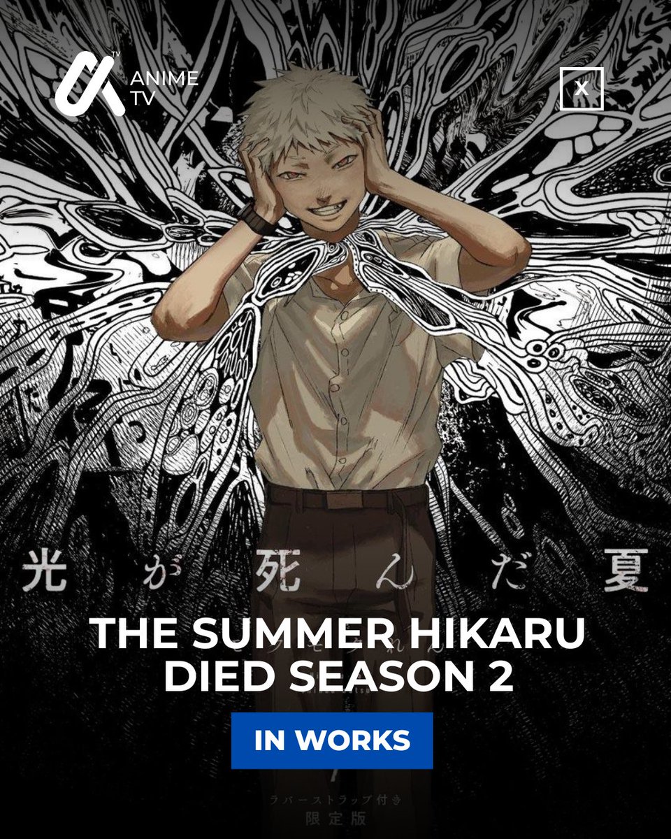AniTVOfficial's tweet image. 'The Summer Hikaru Died' Anime SEASON 2 is Officially IN WORKS.