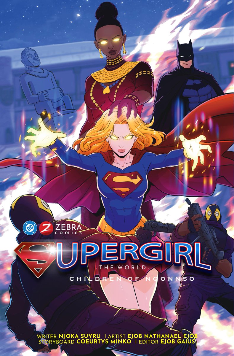 🚨 SUPERGIRL: THE WORLD comes to Zebra Comics! 🚨
15 creators • 15 countries • 1 DC icon 🌍⚡
This June, dive into SUPERGIRL: THE WORLD, released simultaneously with the next Supergirl movie.
For the 3rd consecutive time, Zebra Comics contributes to a global DC Comics anthology