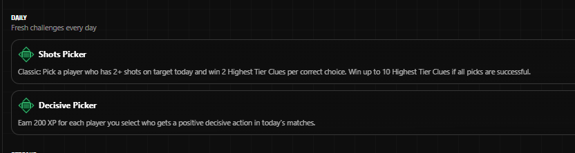 After all the great missions during the week, we only get these?  Quite poor <a href="/Sorare/">Sorare</a> , missions are usually great, but this isn't very good.

<a href="/ni2las/">Nicolas Julia</a> please let us have good missions to take part in, it is an enjoyable part of the game